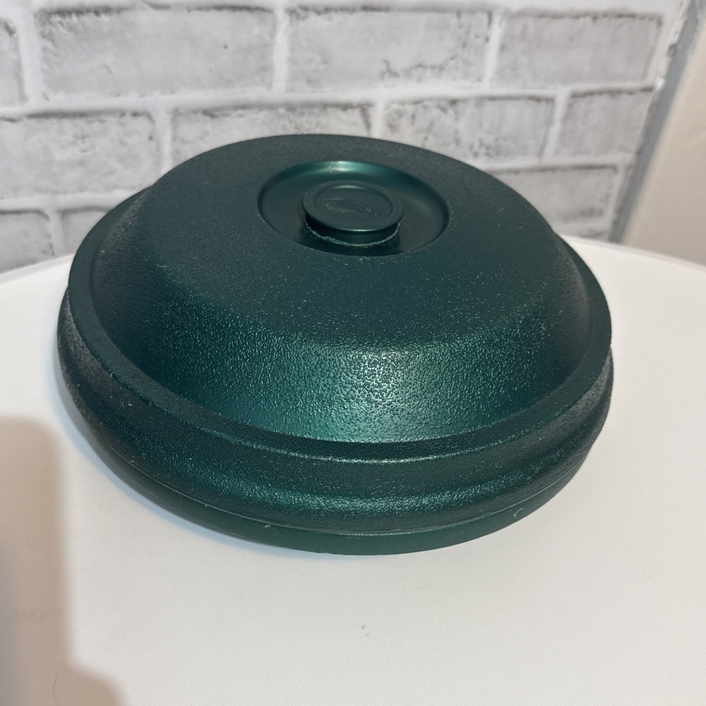 Aladdin Temp-Rite Heat On Demand Advantage Plate  And Cover ,Teal Blue ,USA
